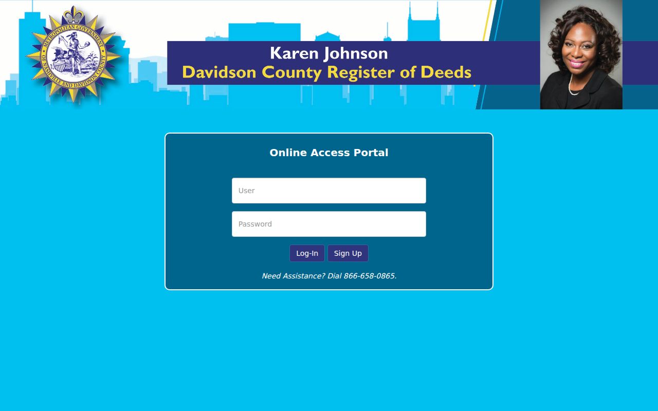 Nashville people search at Davidson deed index gateway